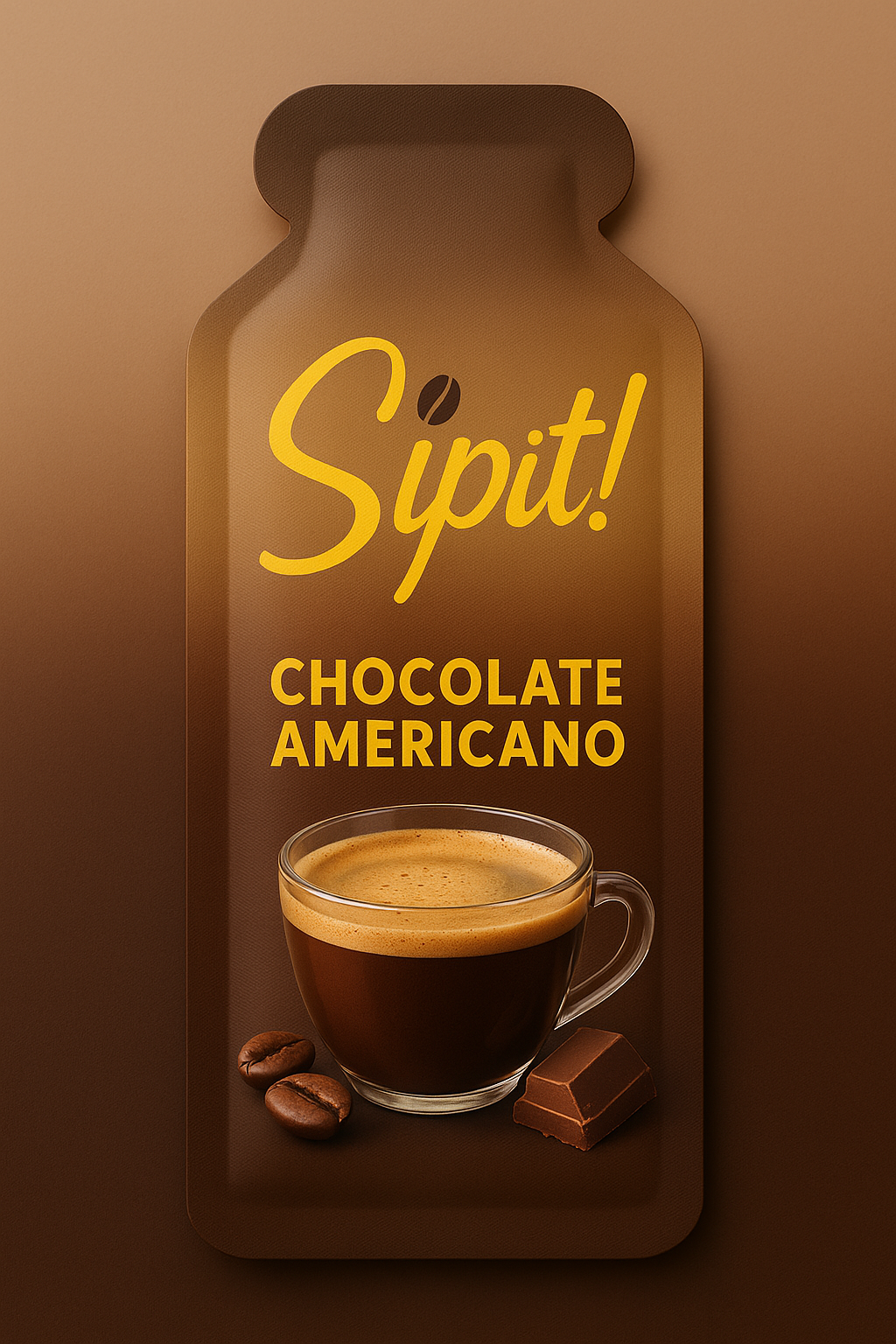 Sipit! Chocolate Ready-To-Drink Coffee - 50 Sips